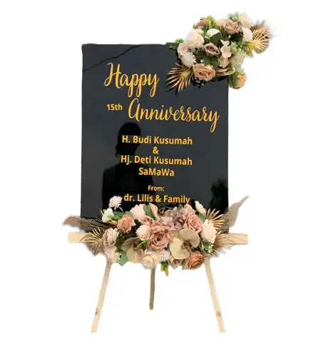 Papan Bunga Akrilik Sonokwijenan