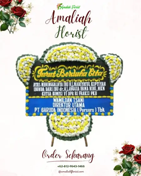 Papan Bunga Duka Sonokwijenan